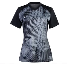 Nike Dri-FIT Short Sleeve Precision VI Soccer Jersey Women's M Black Gray