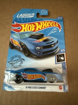 1 2020 Hot Wheels Blue HW Race Team  10 Pro Stock Camaro
