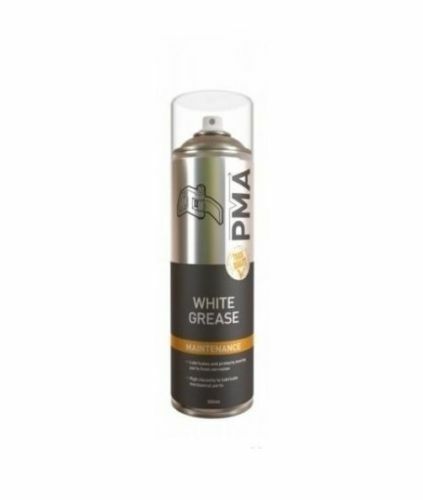 1 x 500ML PMA White Calcium Grease Multi Purpose PTFE Lubricant Aerosol Spray