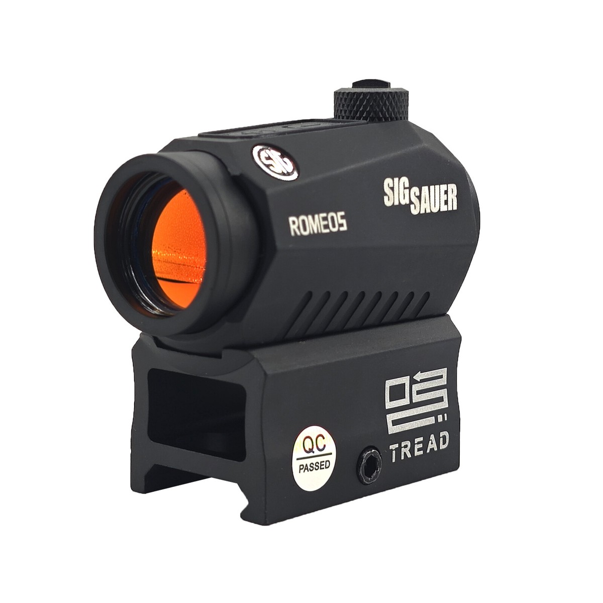 【実物正規品】SIG SAUER SOR52001 ROMEO5ドットサイト SIG SAUER ROMEO5 1x20mm Red 2 MOA Dot Sight - Black