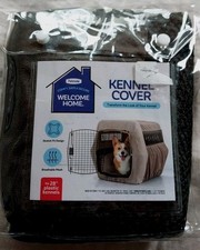 Kennel Cover Dogs Cats Petmate Welcome Home Fits 28" Comfy Safe  Secure NWT USA