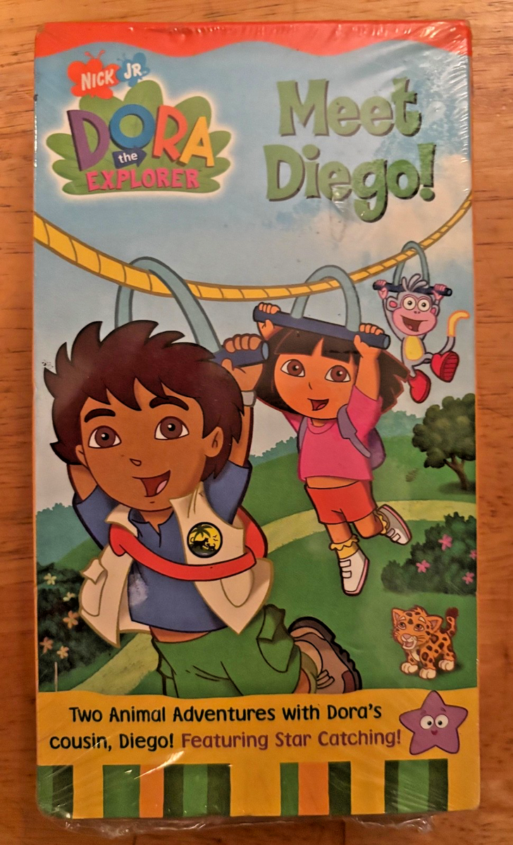 Dora the Explorer - Meet Diego (VHS, 2003) for sale online | eBay