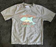 Carter  s 24M Shark Rash Guard Swim Shirt Great Barrier Reef