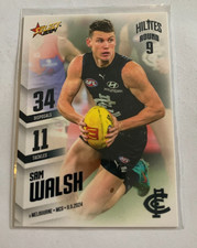 2024 Select Hilites Sam Walsh #ed/253 - Carlton Blues