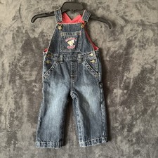 Vintage Toddler Gymboree Denim Overalls Size Small approx. 2T