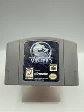 Mortal Kombat Mythologies: Sub-Zero Nintendo 64 1997 Working Condition Tested
