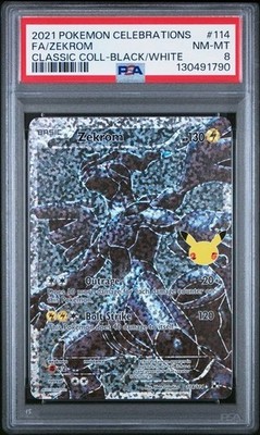 25th ゼクロム PSA10 英語 Zekrom #114 GEM PSA 10 Zekrom Pokemon