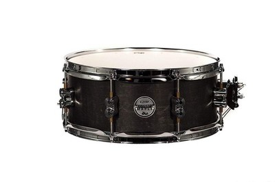 PDP By DW Black Wax Maple Snare Drum 7x13