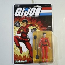 Super7 ReAction  G.I. Joe Wave 4 JINX Ninja Intellegence O-Ring Action Figure
