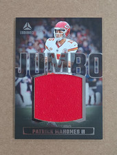 2024 Panini Luminance Football Patrick Mahomes Jumbo Jersey Card #JUM-PMS