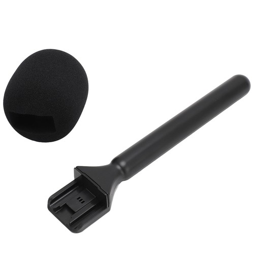 Wireless Mic Handheld Adapter With Windshield Foam Lightweight Interview Mic BEA - Picture 2 of 12