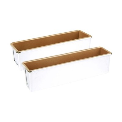 Oven Safe Aluminum Alloy Tins Nonstick Coating Molds for Baking Bread Cakes