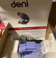 🧁Deni Mini’s Cupcake Maker Púrpura Hace 4 Mini Cupcakes Nuevo ENVÍO GRATUITO❣️❣️