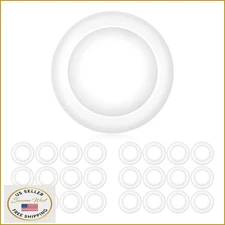 PARMIDA 24PK 5/6" Dimmable LED Disk Light Surface Flush Mount 15W UL Listed