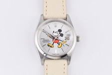 Rolex Precision 6694 | Acciaio inossidabile 34 mm | Quadrante Topolino