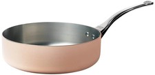 de Buyer - Gerade Sauteuse aus Kupfer PRIMA MATERA - 24 cm - 6230.24