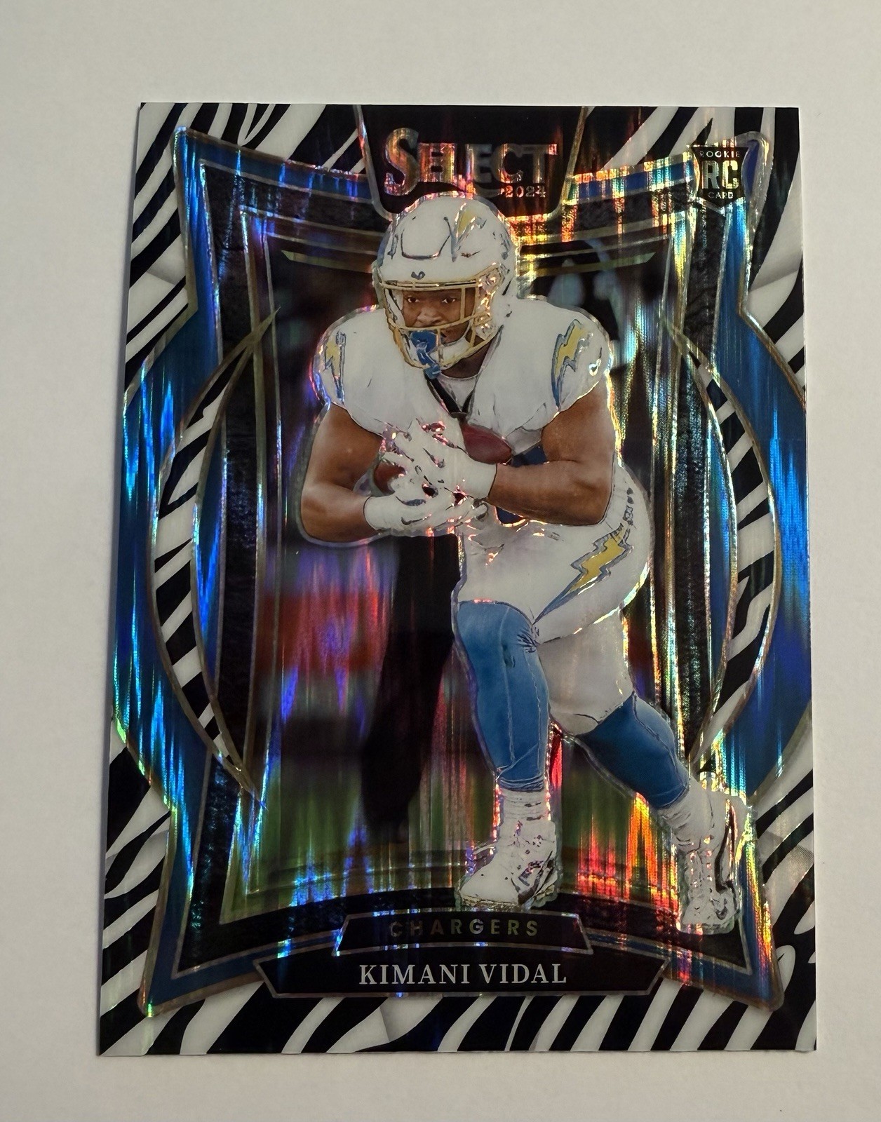 Kimani Vidal Panini Select #15 Zebra