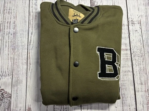 NEW Mens Brooklyn Laundry Jacket Sz Large Varsity 1799  image 5