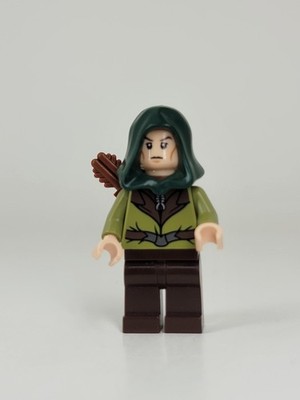 LEGO Minifigure- Mirkwood Elf Guard Hood lor026 The Hobbit Lord of The Rings 18c