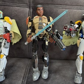 LEGO Star Wars Lot 75533 Boba Fett x2 75116 Finn Built w/ Manuals