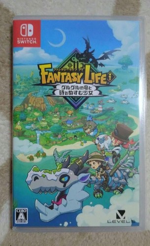 Fantasy Life i Switch Game Import Time Thief Girl Dragon edit standard