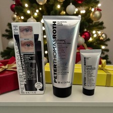 3pc Peter Thomas Roth Instant Firmx Temporary Face Tightener  Firmx Peeling Gel