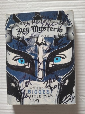 Rey Mysterio: The Biggest Little Man (2007, DVD) Signed By UCW Wrestlers