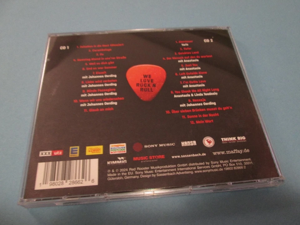 Peter Maffay - We Love Rock'n'Roll (Leipzig-Live-2024, Abschiedstournee) 2 CD´s - Bild 2 von 2