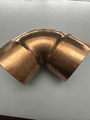 4" x 4" Copper 90 Degree Ell Elbow Plumbing CxC Sweat Fitting