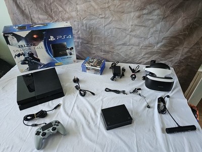 Sony PS4 Konsole 500GB Bundle PSVR Headset OVP Kamera Controller 6 Spiele