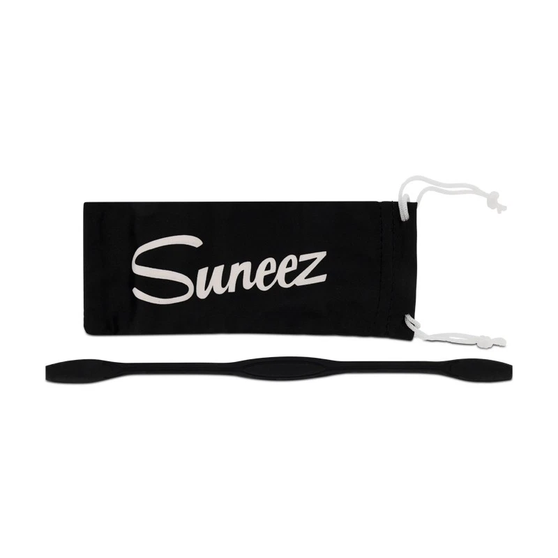 Suneez schwarze Kinder Sonnenbrille polarisiert flexible Bügel 5-12 Jahre UV400