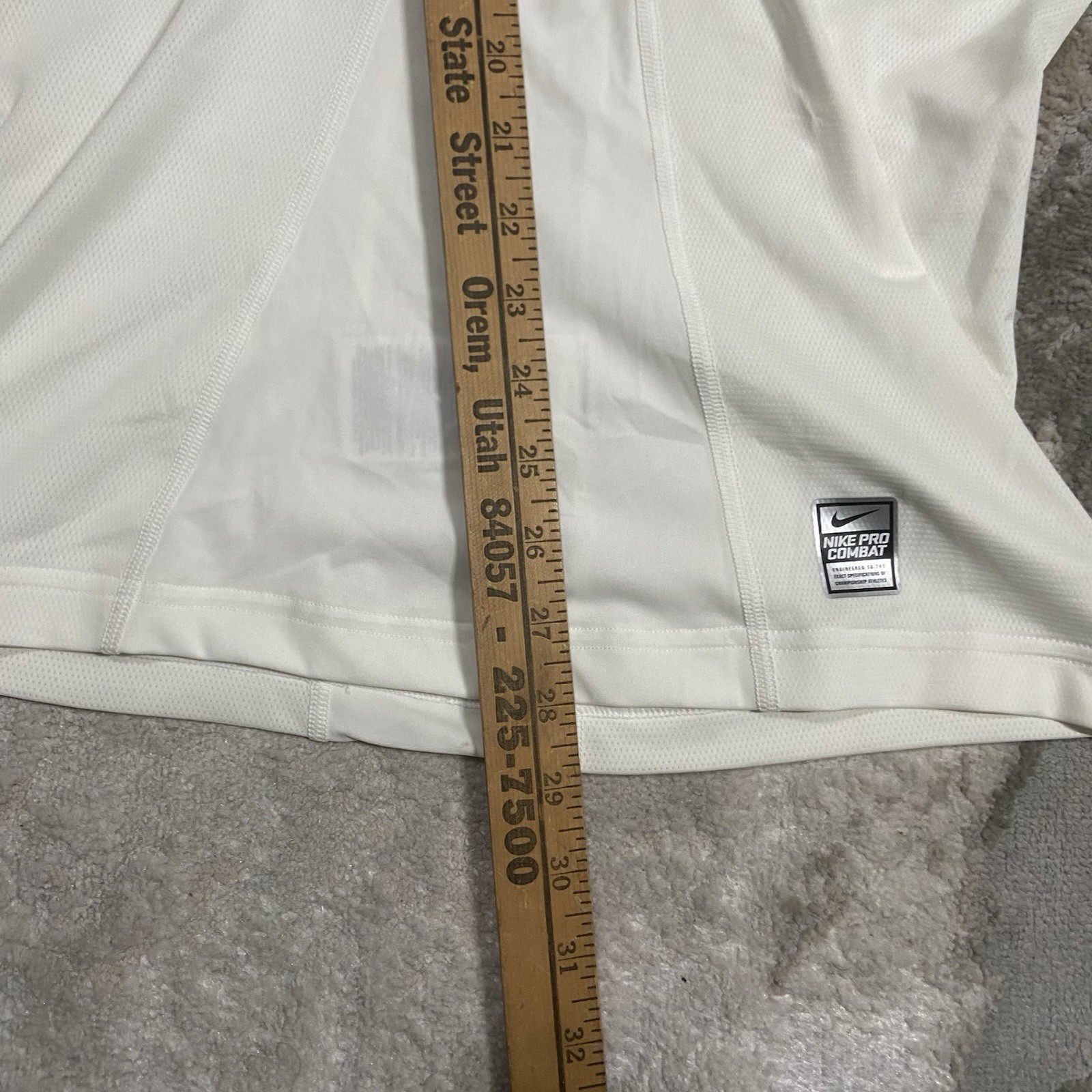 Nike Pro Combat White Hyperstrong Padded Football… - image 4