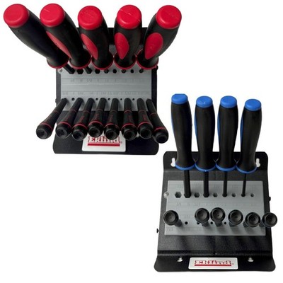 Eklind 23pc Hex Screwdriver Set Ball End SAE Metric .050''-3/8'' 1.3-10mm w Stands