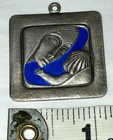 Vintage Ottaviani Enamel Virgin Mary Child Sterling Silver Pendant Charm 925 MCM — photo 5