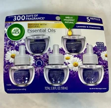 Air Wick Plug in Scented Oil Refill Lavender Chamomile 5 ct Air Freshener