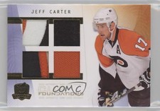 2009-10 Upper Deck The Cup Foundations 1/10 Jeff Carter #CF-JC Patch 2d8
