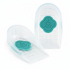 Silicone Heel Pad Pressure Relief Heel Cup Insert Transparent