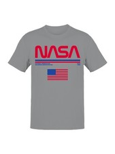 Officially Licensed NASA Vintage NASA Logo Men's T-shirt