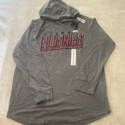 Uconn Huskies Size Extra Large, Thin, Long Sleeve With Hoodie Men ￼