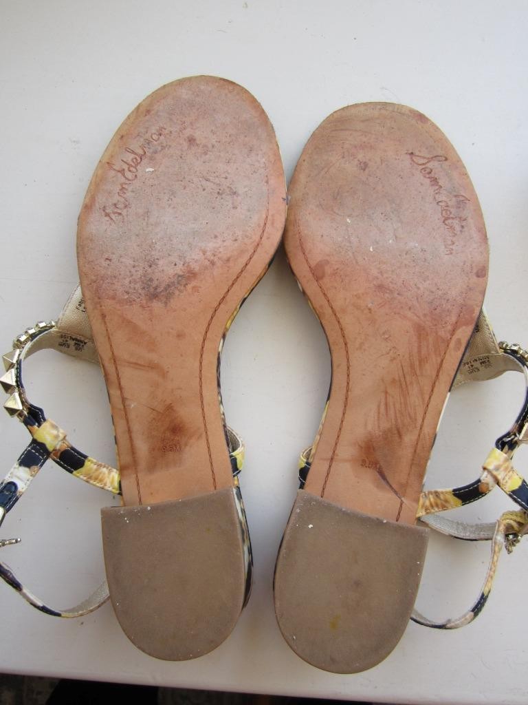 SAM EDELMAN Annalise Python Print Fabric Jeweled … - image 11