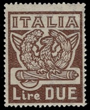 ITALIA 163 - Marcia dei Fascisti "Corona di Vittoria" (pc51332)