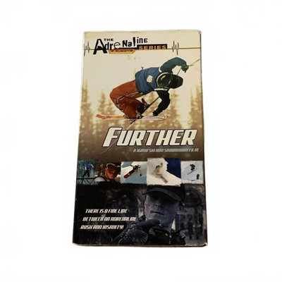 Further VHS Tape Teton Gravity Research Adrenaline Series Ski Snowboard