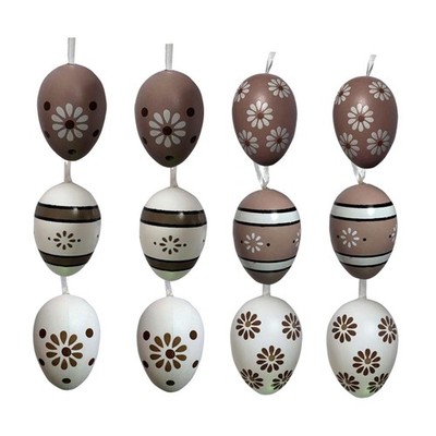 12x Ostereier Korbfüller Party Gastgeschenke vielseitig Baumschmuck für
