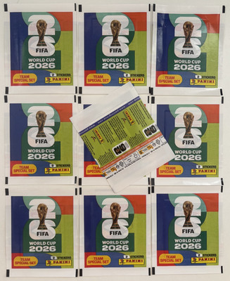 Panini World Cup 2026 - 10 bags of 2 x DFB Team Special Parallel Stickers World Cup
