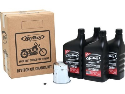 Ölwechselkit Für Harley-Davidson RevTech 20W50 Mineral