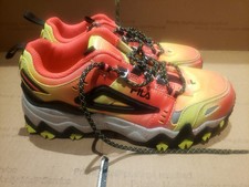 Fila Oakmont Trail 5JM01903-656 Womens Coral Synthetic Athletic Hiking Shoes 7.5