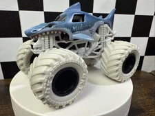 Monster Jam Megalodon Spin Master Loose White Tires & Frame