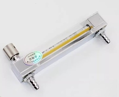 glass rotameter flow meter with control valve for water/air/gas/liquid LZB -3WB