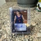 2025-26 Topps Chrome - Rookie Autographs Kobe Sanders #TCAR-KS (AU, RC)