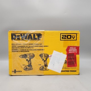 DEWALT DCK240C2 20V Impact Driver Combo Kit